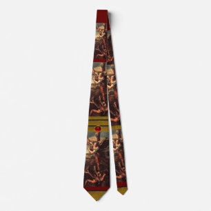 SAINT MICHAEL VANGUISHING SATAN ,Ruby Tie