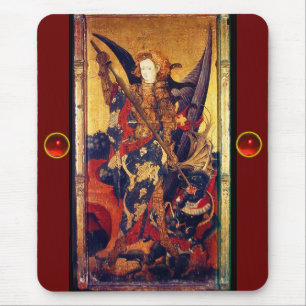 Saint Michael Vanquishing the Devil , Mouse Pad