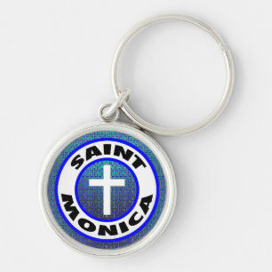 Saint Monica Key Ring