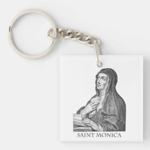 Saint Monica  Key Ring