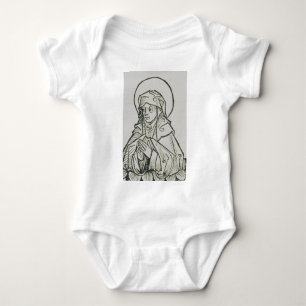 Saint Monica mother of Augustine of Hippo Baby Bodysuit