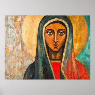 Saint Monica - Mother of Saint Augustine Poster