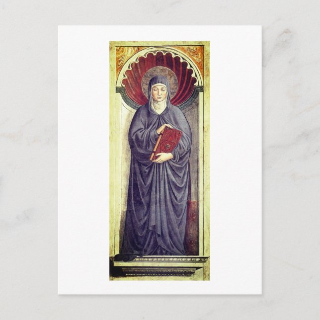 Saint Monica of Hippo Postcard (Front)