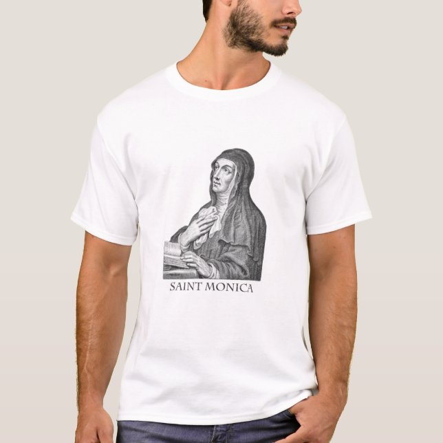 Saint Monica  T-Shirt (Front)