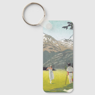 Saint Moritz by Emil Cardinaux Key Ring