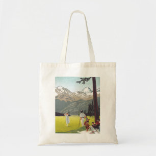 Saint Moritz by Emil Cardinaux Tote Bag