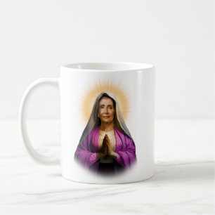 Saint Nancy Pelosi Prayer Candle Coffee Mug