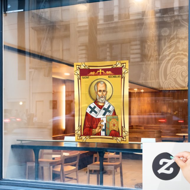 Saint Nicholas (Cafe Window)