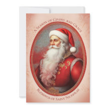 Saint Nicholas Christmas Card