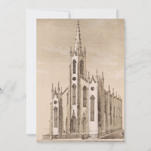 Saint Nicholas Church in  New York City Invitation