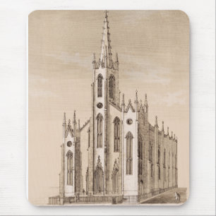 Saint Nicholas Church in New York City Mouse Pad