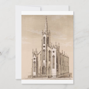 Saint Nicholas Church in New York City Save The Date