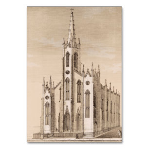 Saint Nicholas Church in New York City Table Number