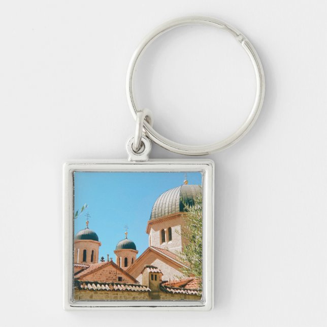 Saint Nicholas' Church - Kotor - Montenegro Key Ring (Front)