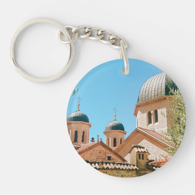 Saint Nicholas' Church - Kotor - Montenegro Key Ring (Front)