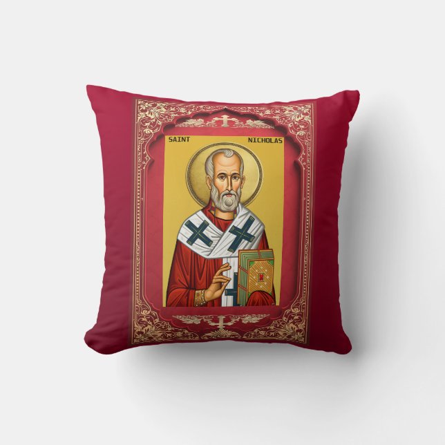 Saint Nicholas Cushion (Front)