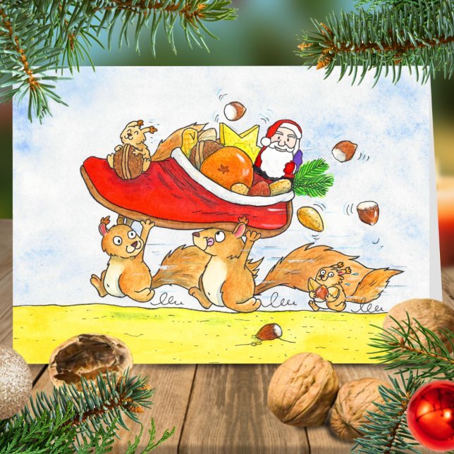 Saint Nicholas Day Greeting  Card (Creator Uploaded)