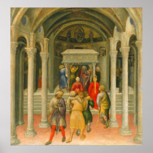 Saint Nicholas Gentile da Fabriano Fine Art Poster