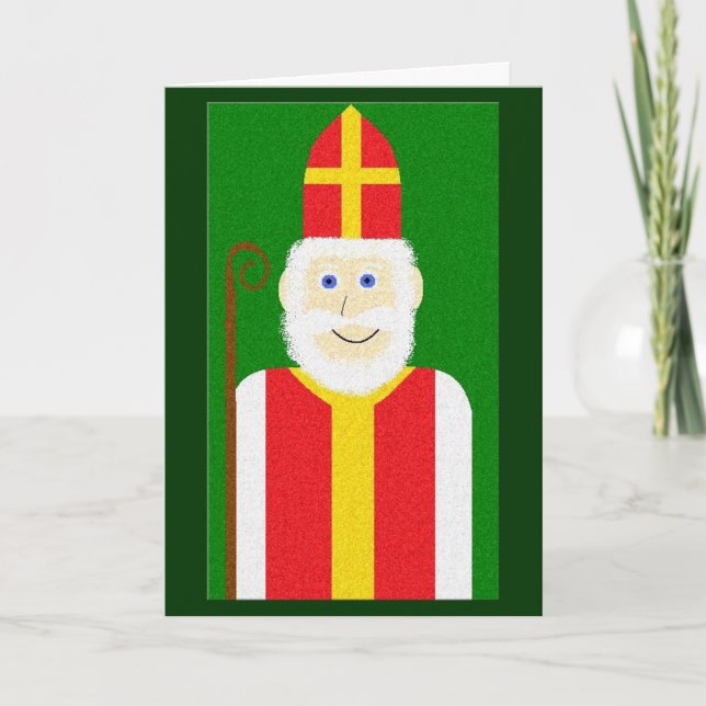Saint Nicholas Holiday Card (Front)