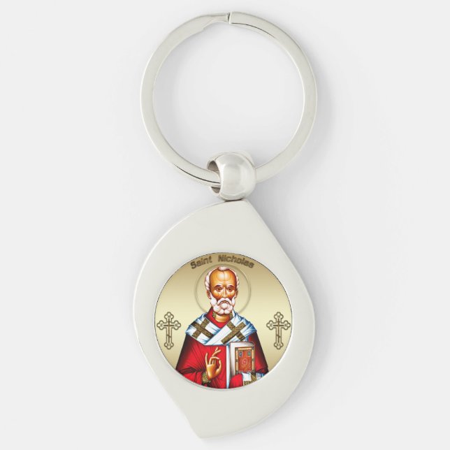 Saint Nicholas Key Ring (Front)