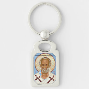 Saint Nicholas of Myra Key Ring