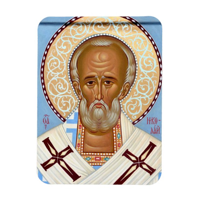 Saint Nicholas of Myra Magnet (Vertical)