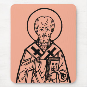 Saint Nicholas of Myra Mouse Pad