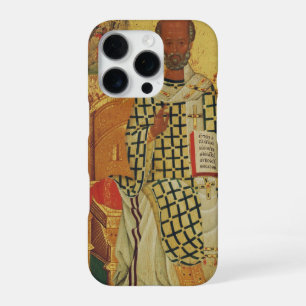 Saint Nicholas of Myra Orthodox Icon iPhone 16 Pro Case