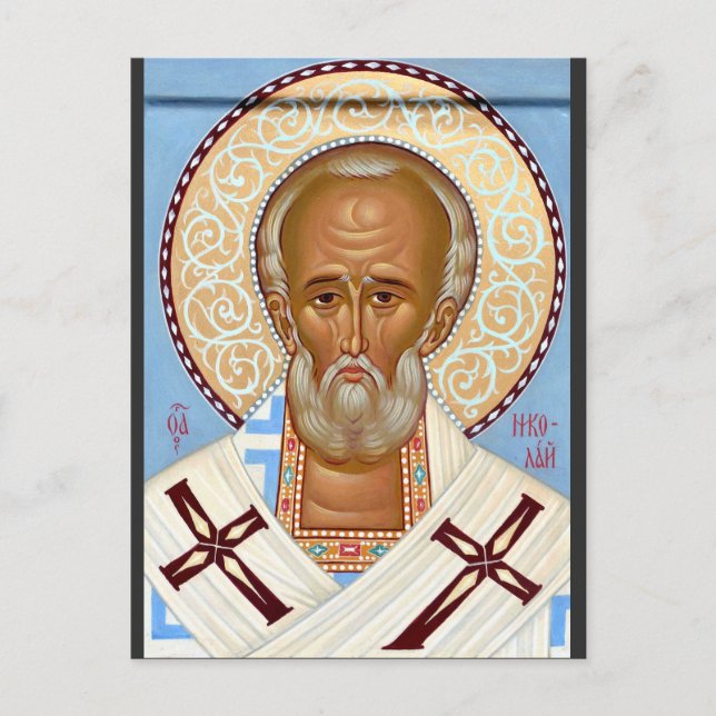 Saint Nicholas of Myra Postcard (Front)