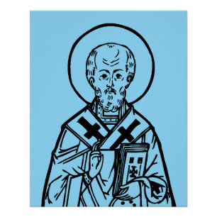 Saint Nicholas of Myra Poster