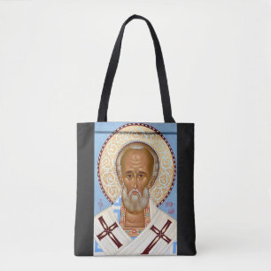 Saint Nicholas of Myra Tote Bag