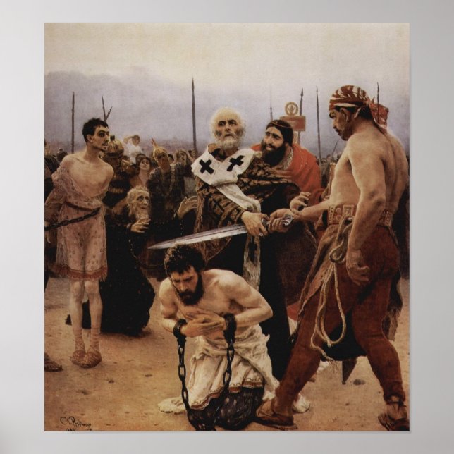 Saint Nicholas Saves Three Innocents from Death Poster (Front)