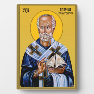 Saint Nicholas the miracle worker Plaque