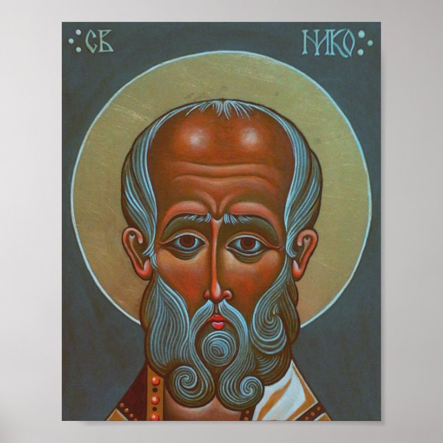 Saint Nicholas the Wonderworker Poster (Front)