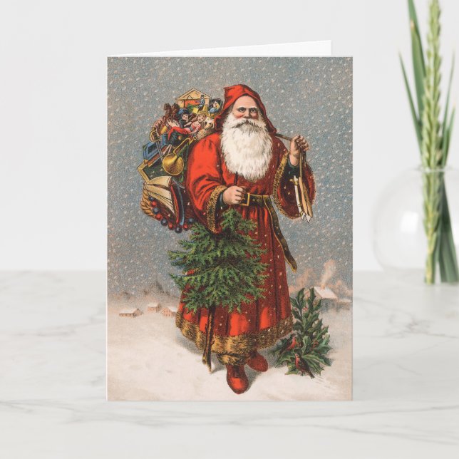 Saint Nick Holiday Card (Front)