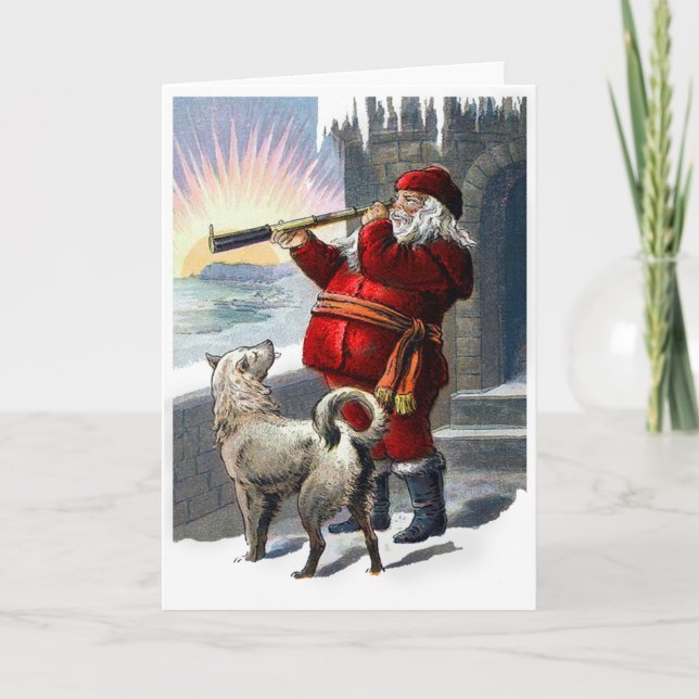 Saint Nick Holiday Card (Front)