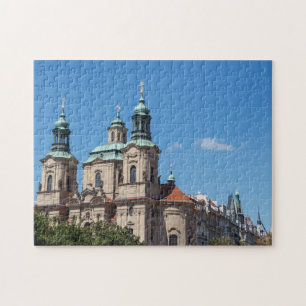 Saint Nicolas church in Prague Jigsaw Puzzle