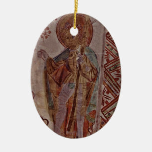 Saint Olaf of Norway Ceramic Tree Decoration