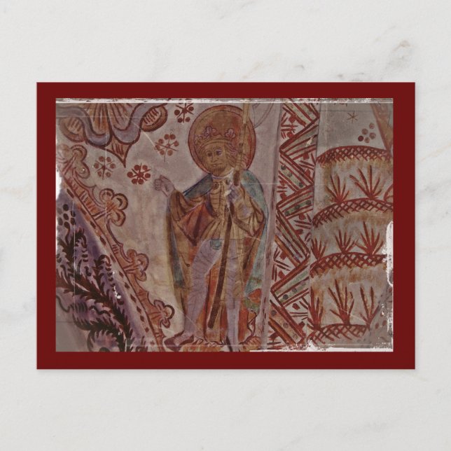 Saint Olaf of Norway Postcard (Front)