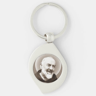 Saint Padre Pio Keychain