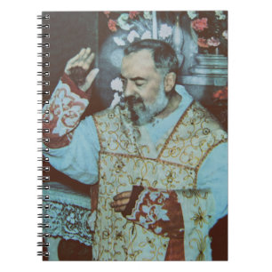 Saint Padre Pio Witness of Suffering and Mercy Notebook