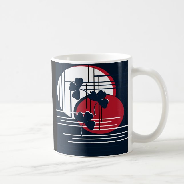 Saint Patrick, abstraction Coffee Mug (Right)