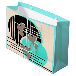 Saint Patrick, abstraction Large Gift Bag