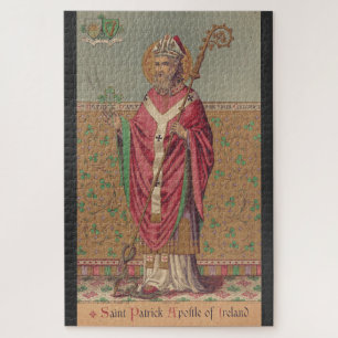Saint Patrick Apostle of Ireland Jigsaw Puzzle