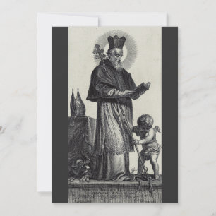 Saint Patrick Bishop and Confessor Invitation