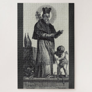 Saint Patrick Bishop and Confessor Jigsaw Puzzle