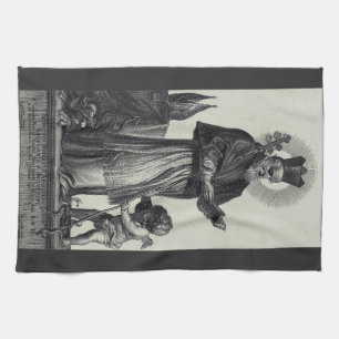 Saint Patrick Bishop and Confessor Tea Towel