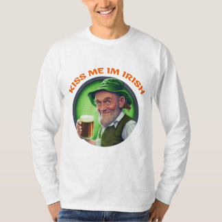 Saint Patrick Day Gift Shirt | Kiss me im irish