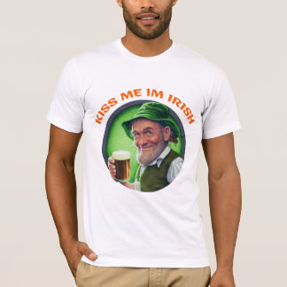 Saint Patrick Day Gift Shirt | Kiss me im irish