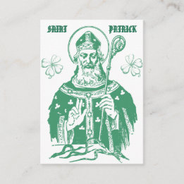 Saint Patrick Devotional Prayer Card